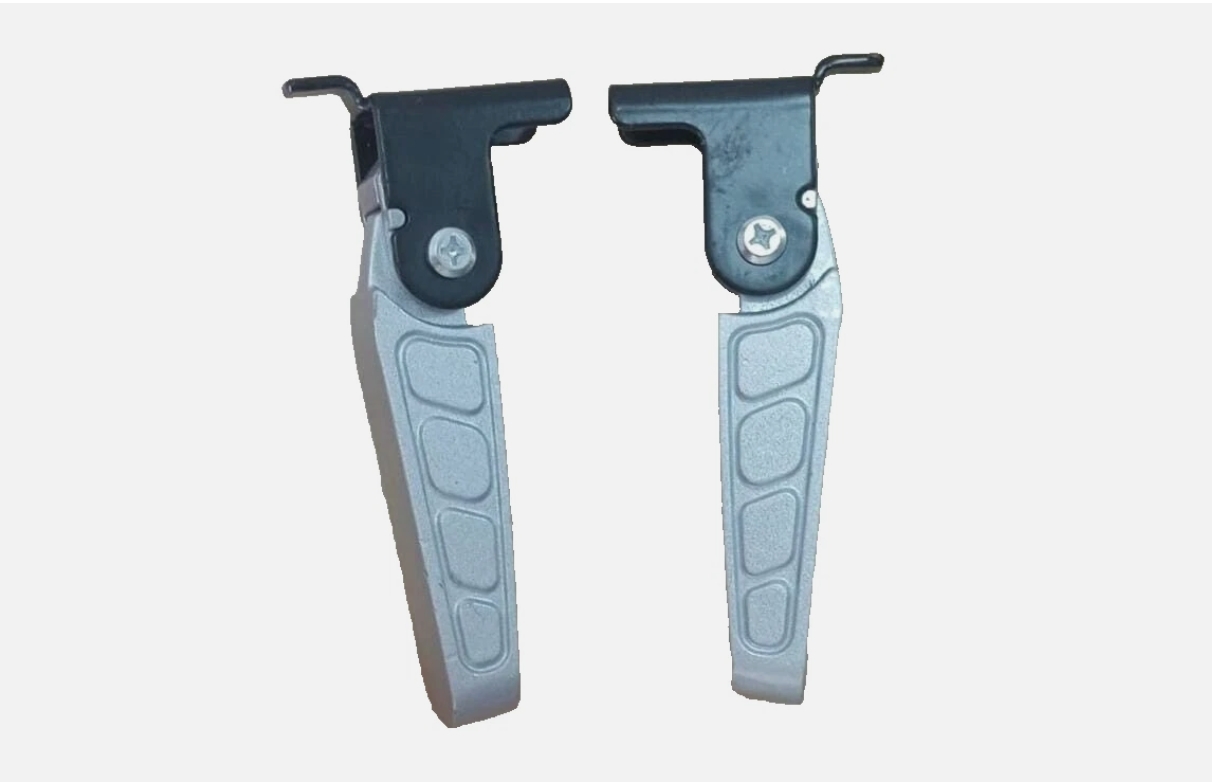 Black Aluminum Electric Bike EV Footrest