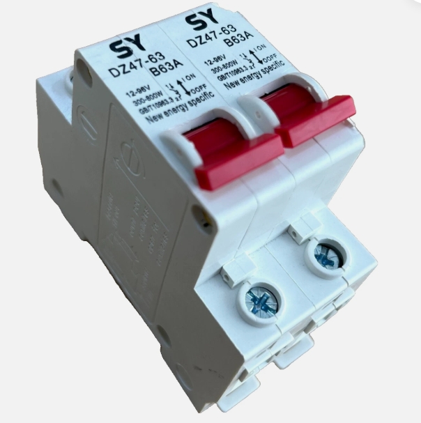 MCB 63A DUAL CYDZ47-63 Series Circuit Braker